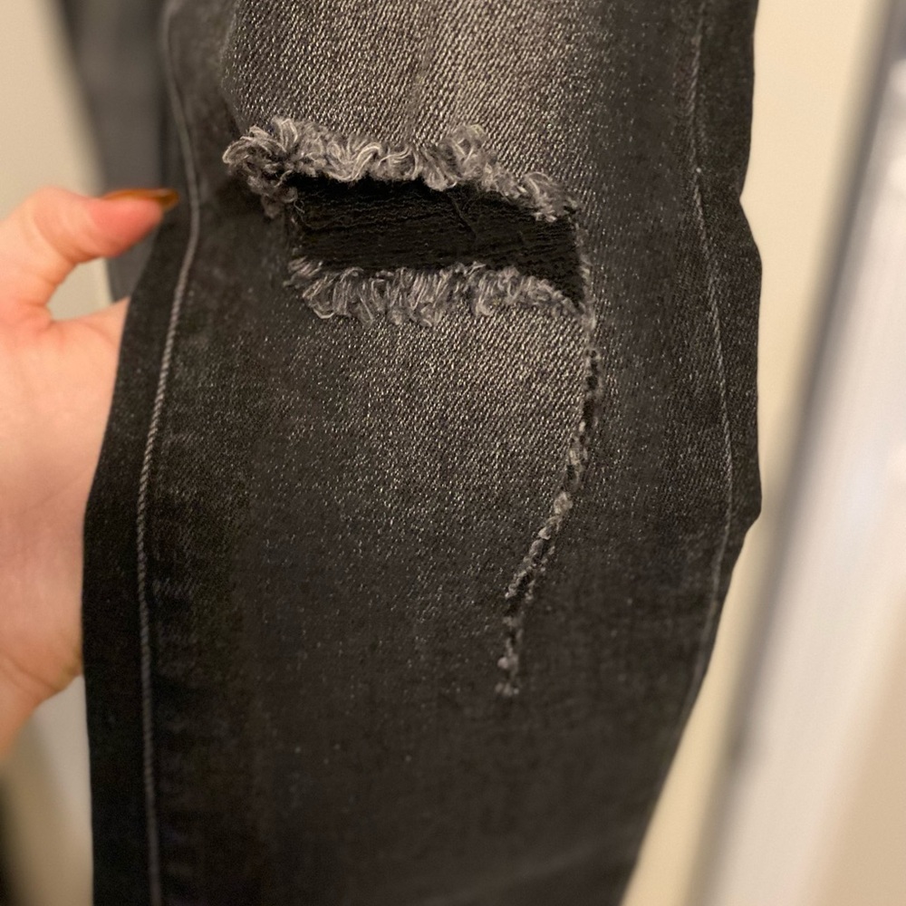 Good American Dark Gray Skinny Jeans - Picture 3 of 8